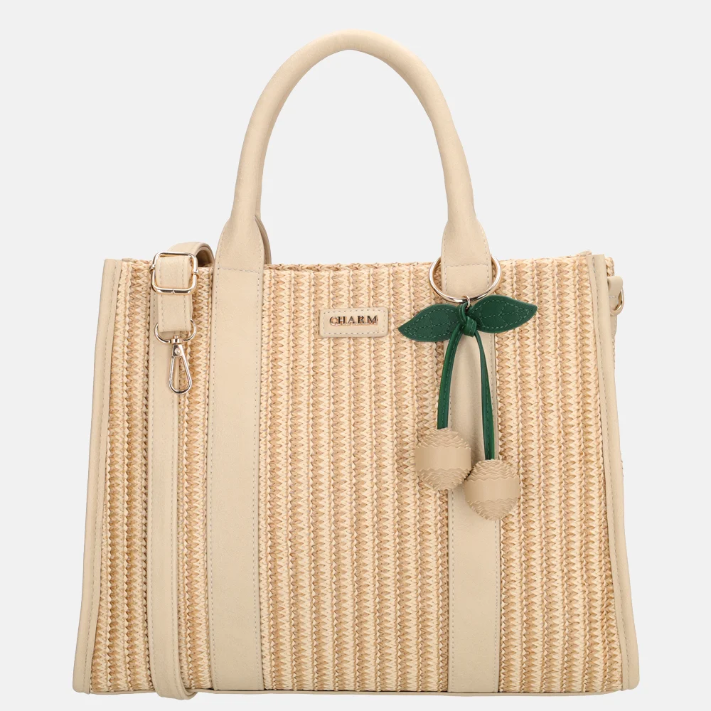 Charm London Bermondsey handtas M riet zand